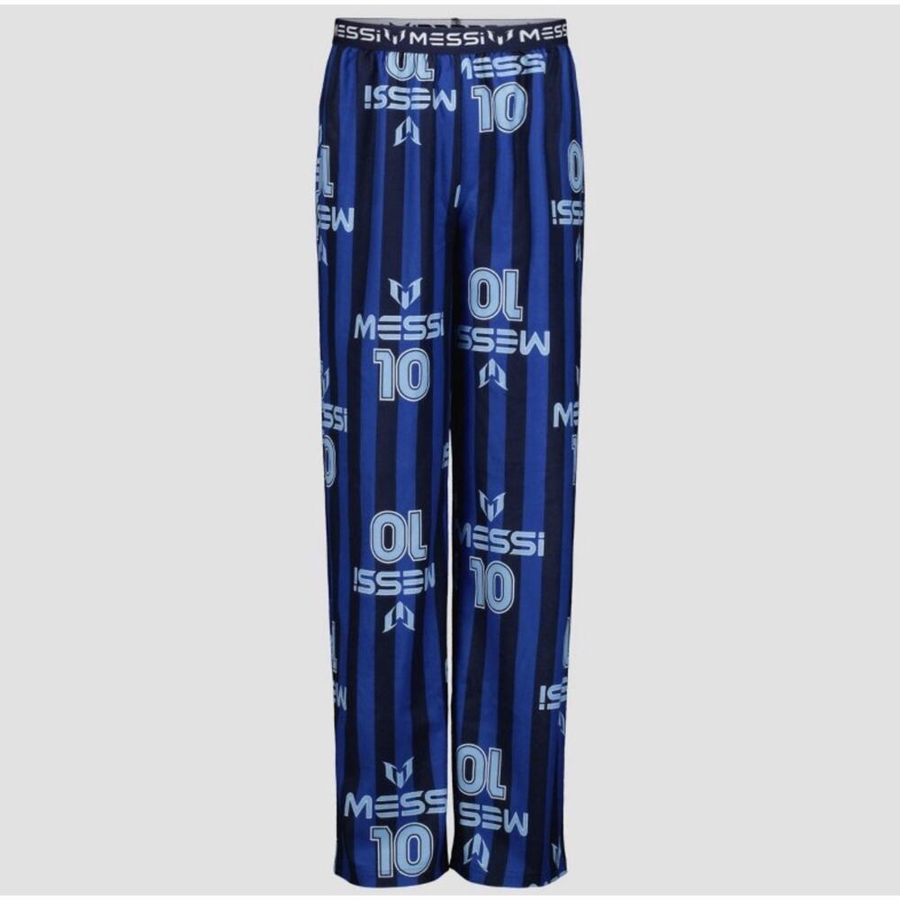 Boys' Messi Pajama Pants - Blue L